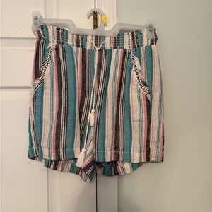 Briggs New York Pink and Blue Cargo Shorts